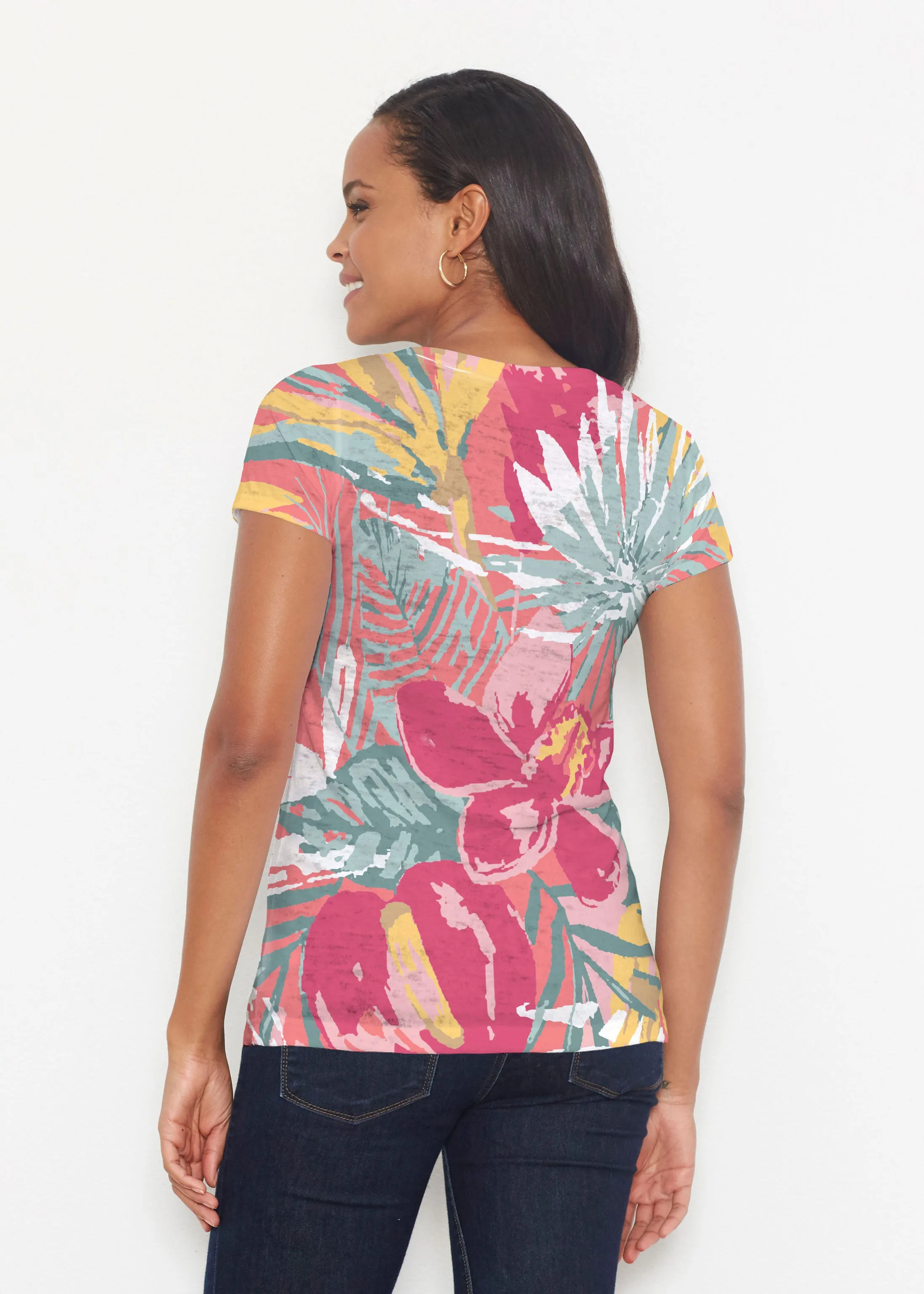 Havana (16152) ~ Signature Short Sleeve Scoop Shirt