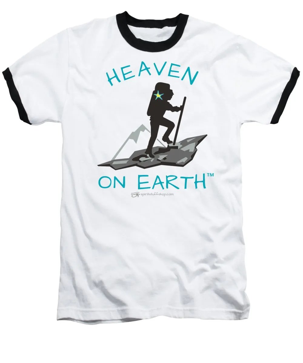 Hiker Heaven On Earth - Baseball T-Shirt