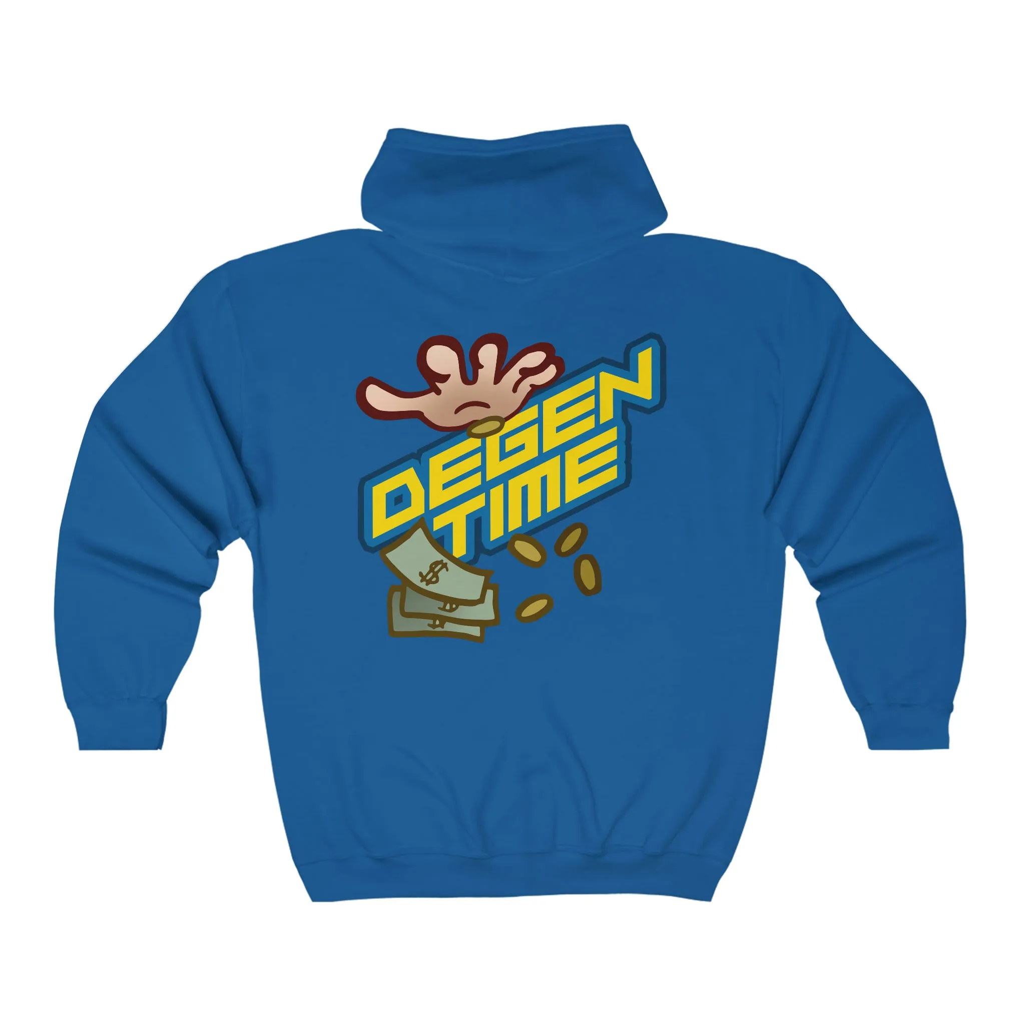 HMR Degen Time Unisex Heavy Blend™ Full Zip Hooded Sweatshirt