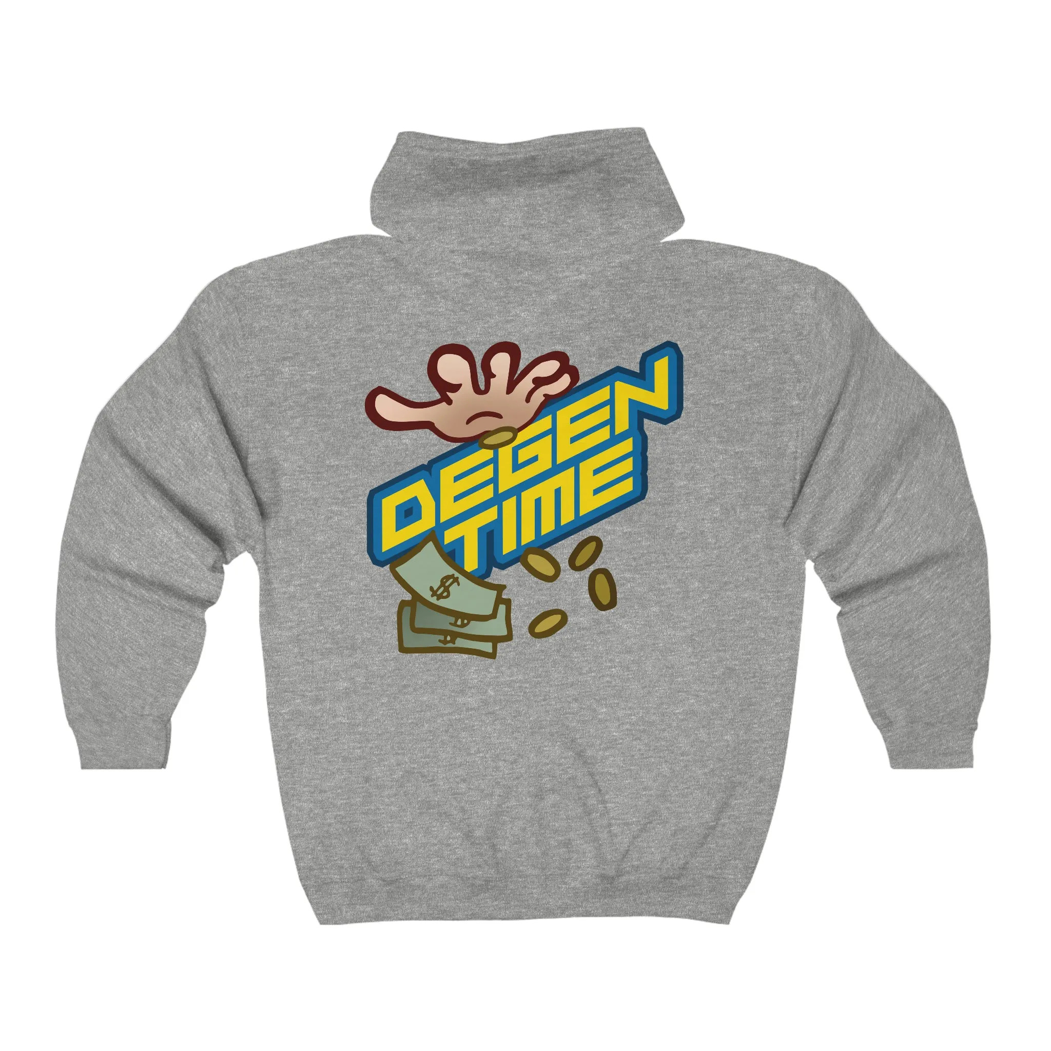 HMR Degen Time Unisex Heavy Blend™ Full Zip Hooded Sweatshirt