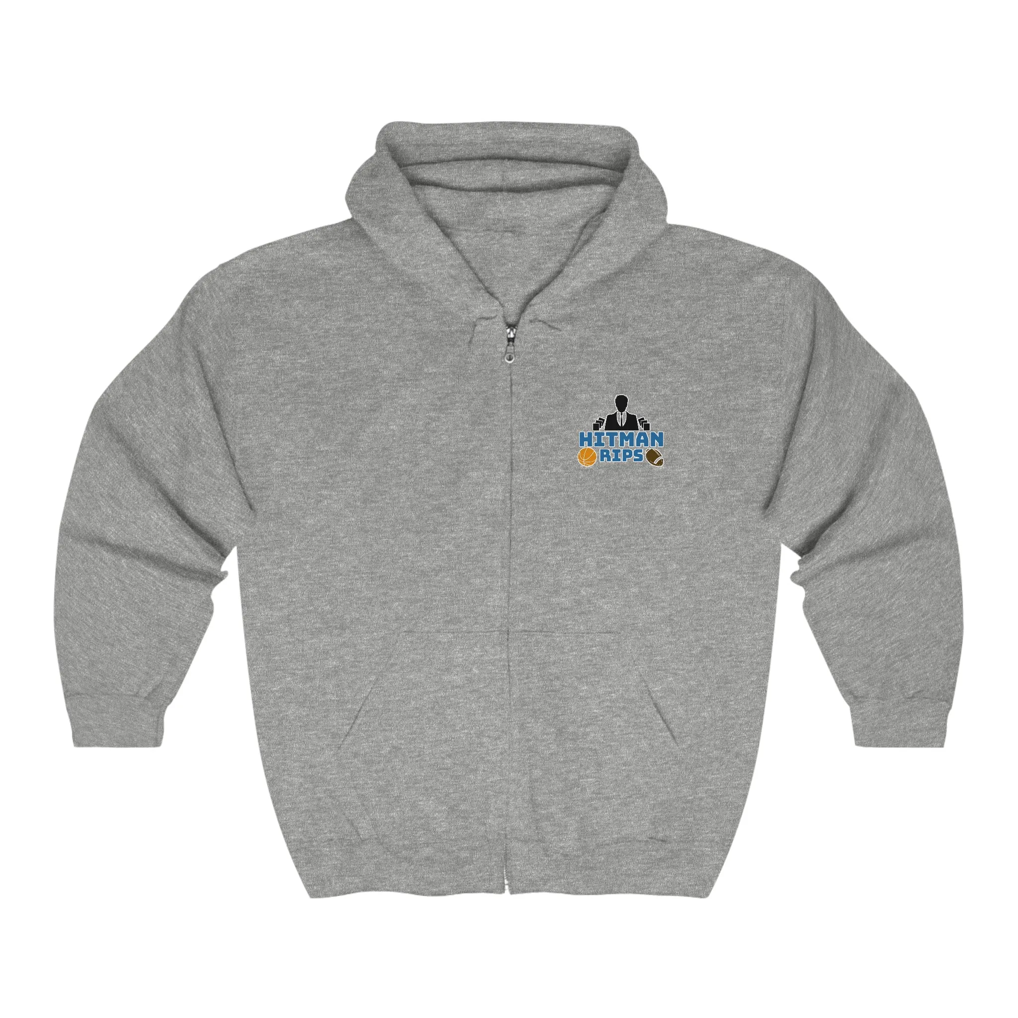 HMR Degen Time Unisex Heavy Blend™ Full Zip Hooded Sweatshirt