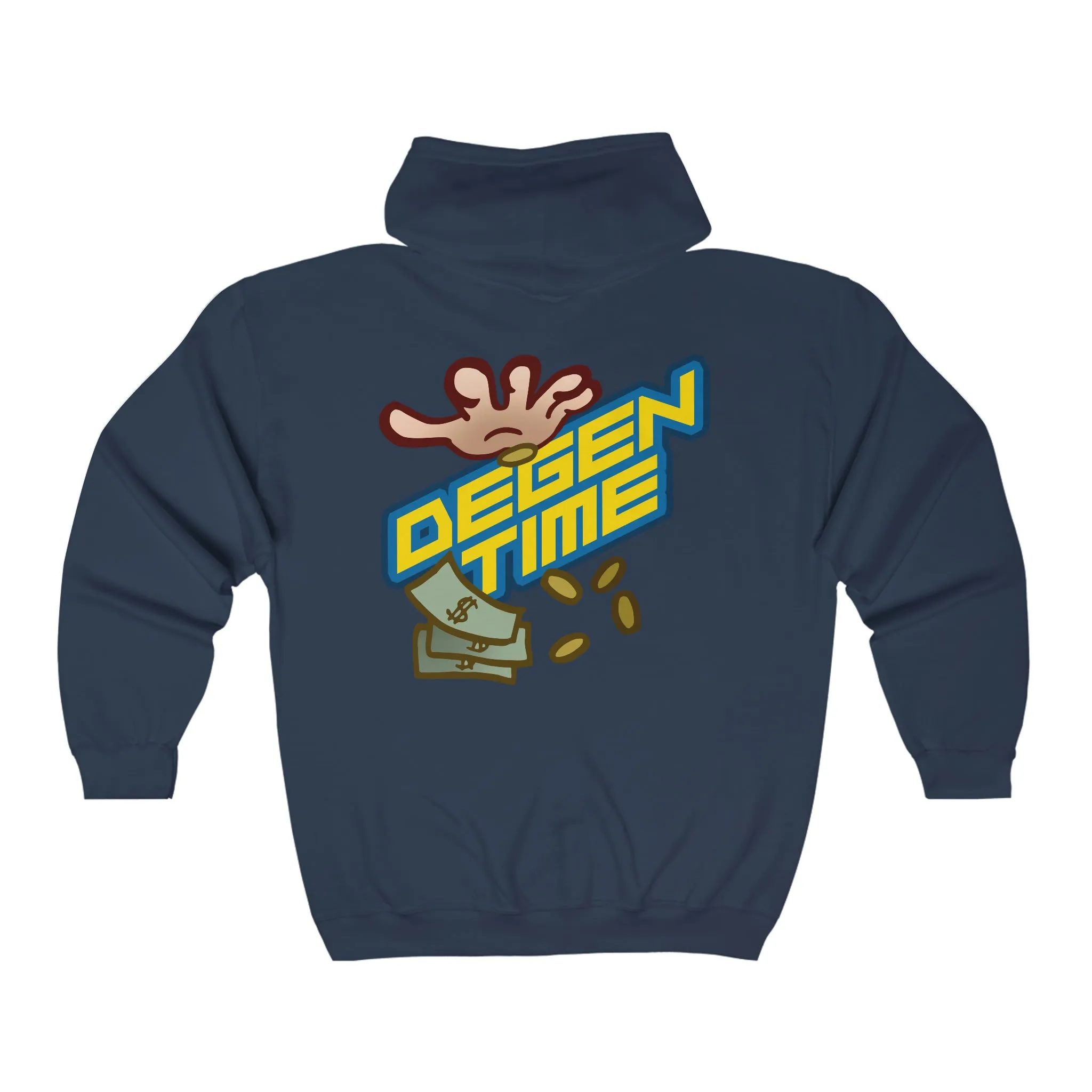 HMR Degen Time Unisex Heavy Blend™ Full Zip Hooded Sweatshirt