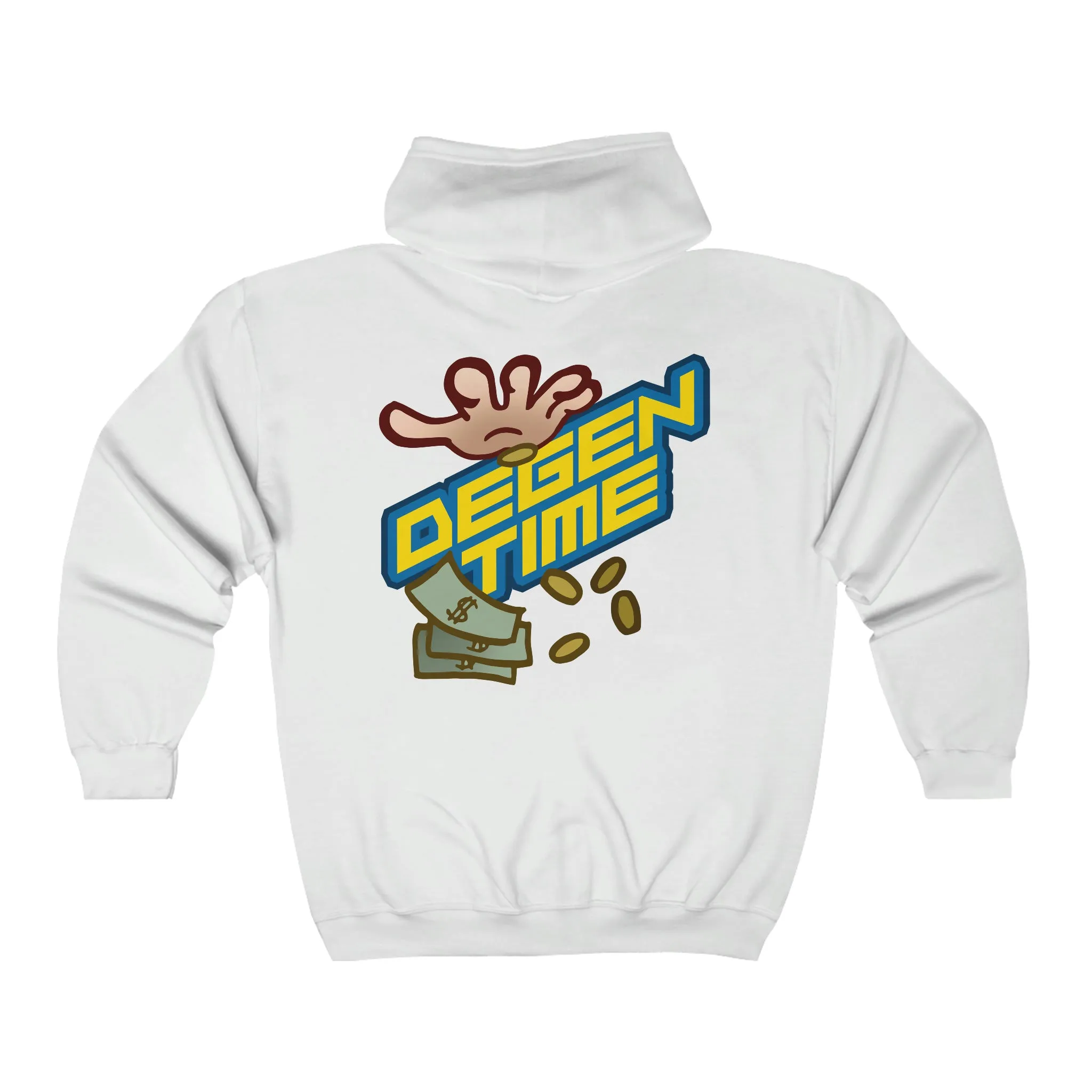 HMR Degen Time Unisex Heavy Blend™ Full Zip Hooded Sweatshirt