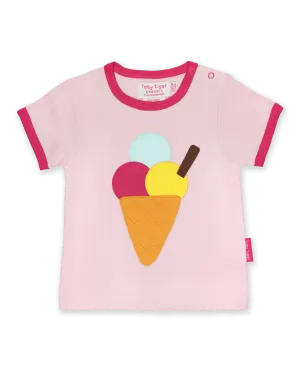 Ice Cream Applique T-Shirt