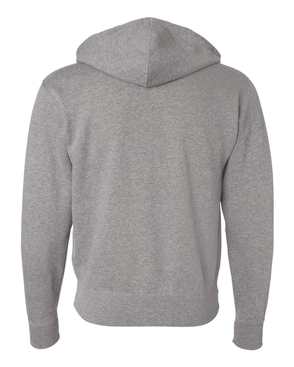 Independent Trading Co. - Unisex Lightweight Full Zip Hoodie Gunmetal Heather