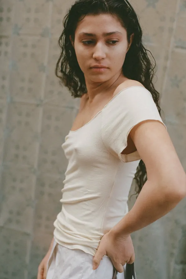 JOYCE TOP, IVORY