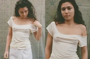 JOYCE TOP, IVORY