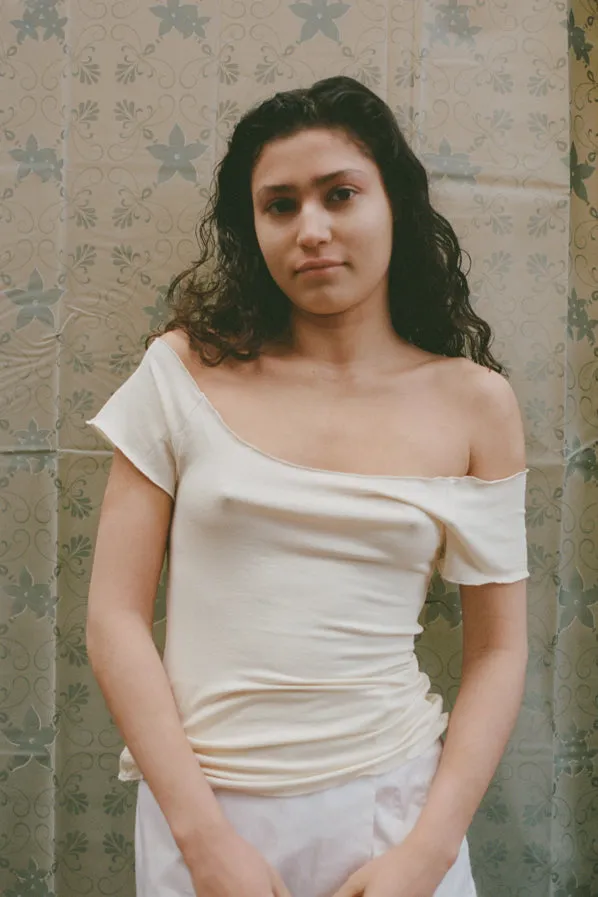 JOYCE TOP, IVORY