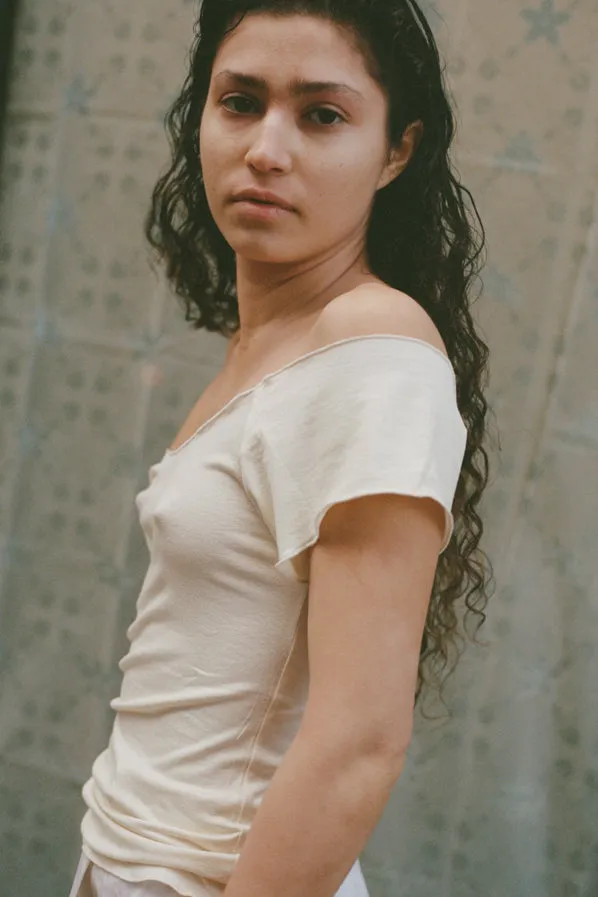 JOYCE TOP, IVORY
