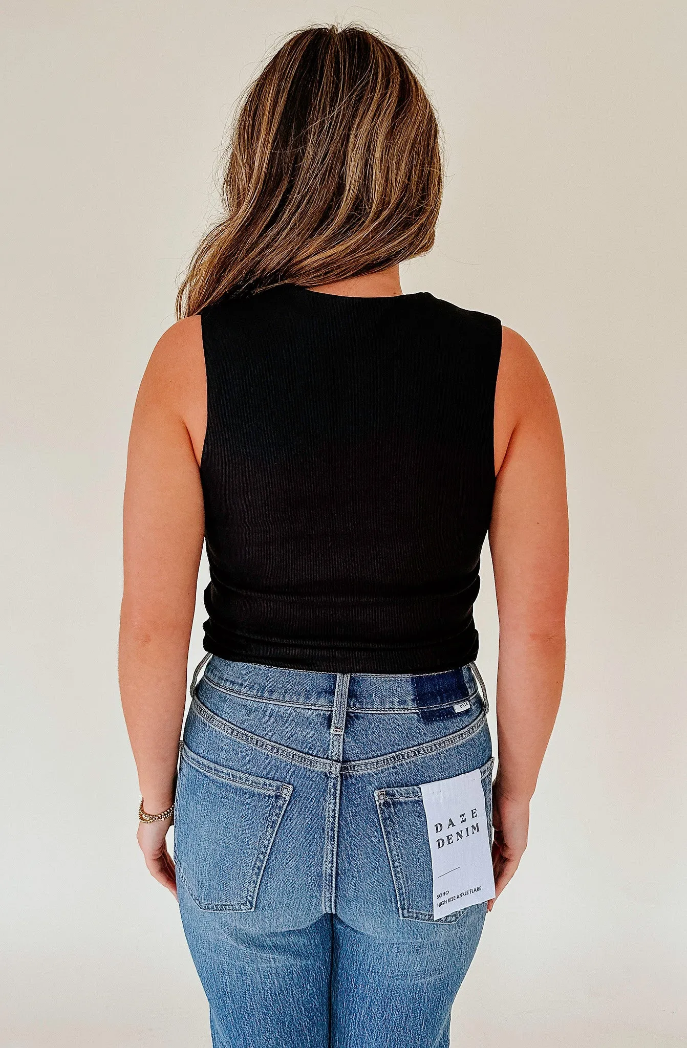 JOZEE RIBBED TOP