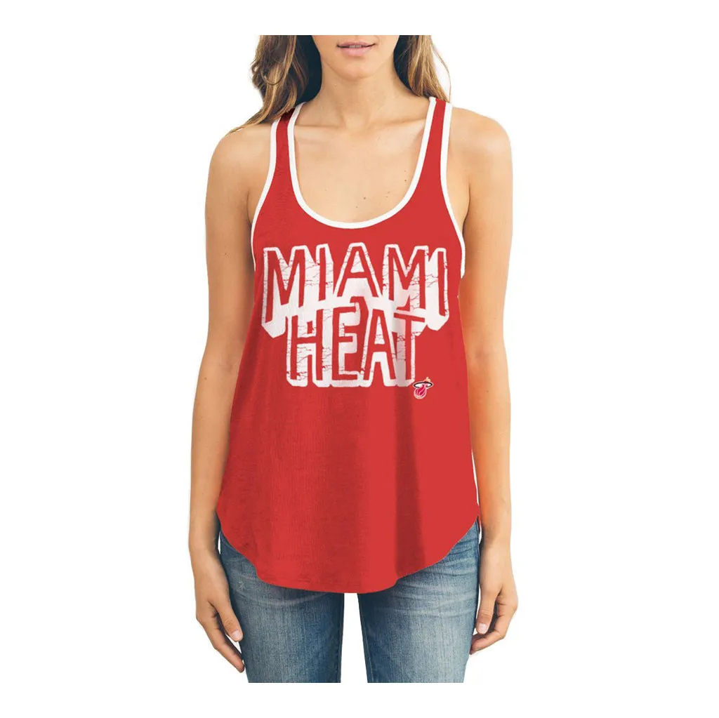 Junk Food Miami HEAT Ladies All Star Tank