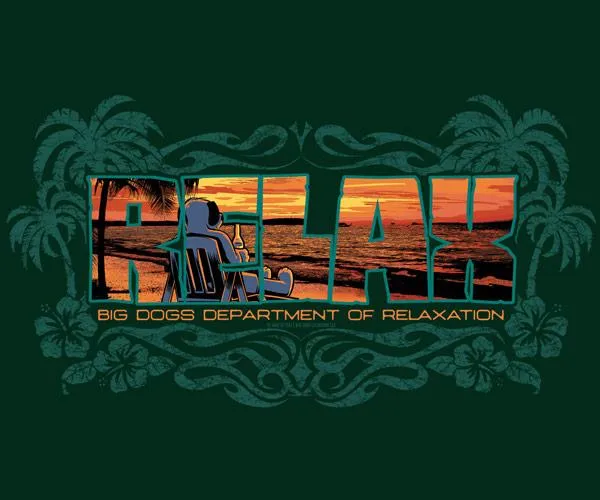 Just Relax Graphic Hoodie