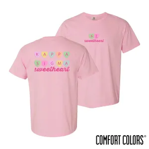 Kappa Sig Candy Hearts Short Sleeve Tee