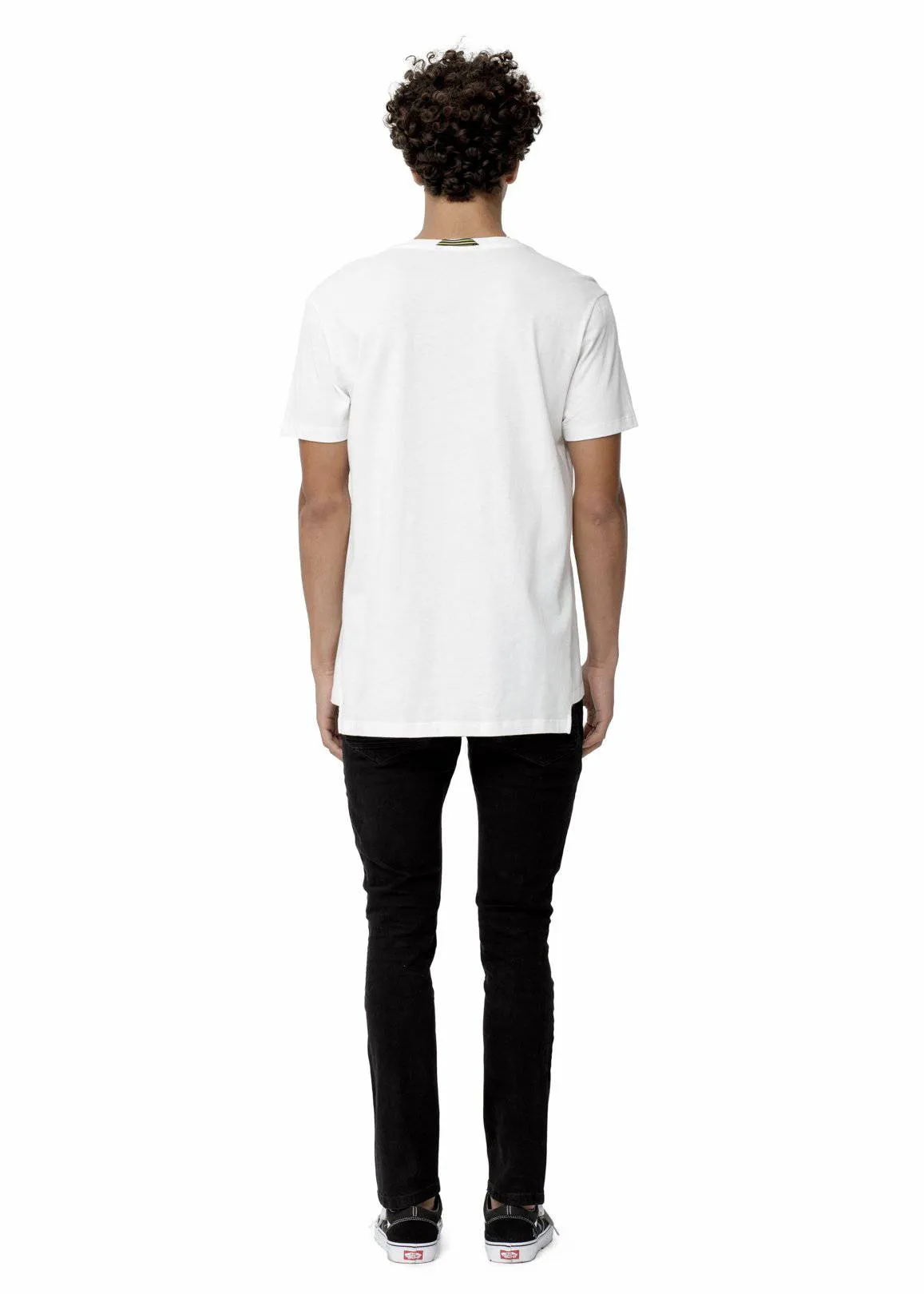 Konus Men's 3D Box Tee in White by Shop at Konus