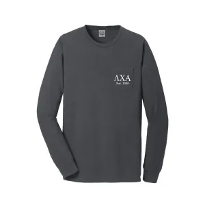 Lambda Chi Alpha Long Sleeve Pocket Tee