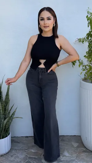 LAYLA BLACK TOP
