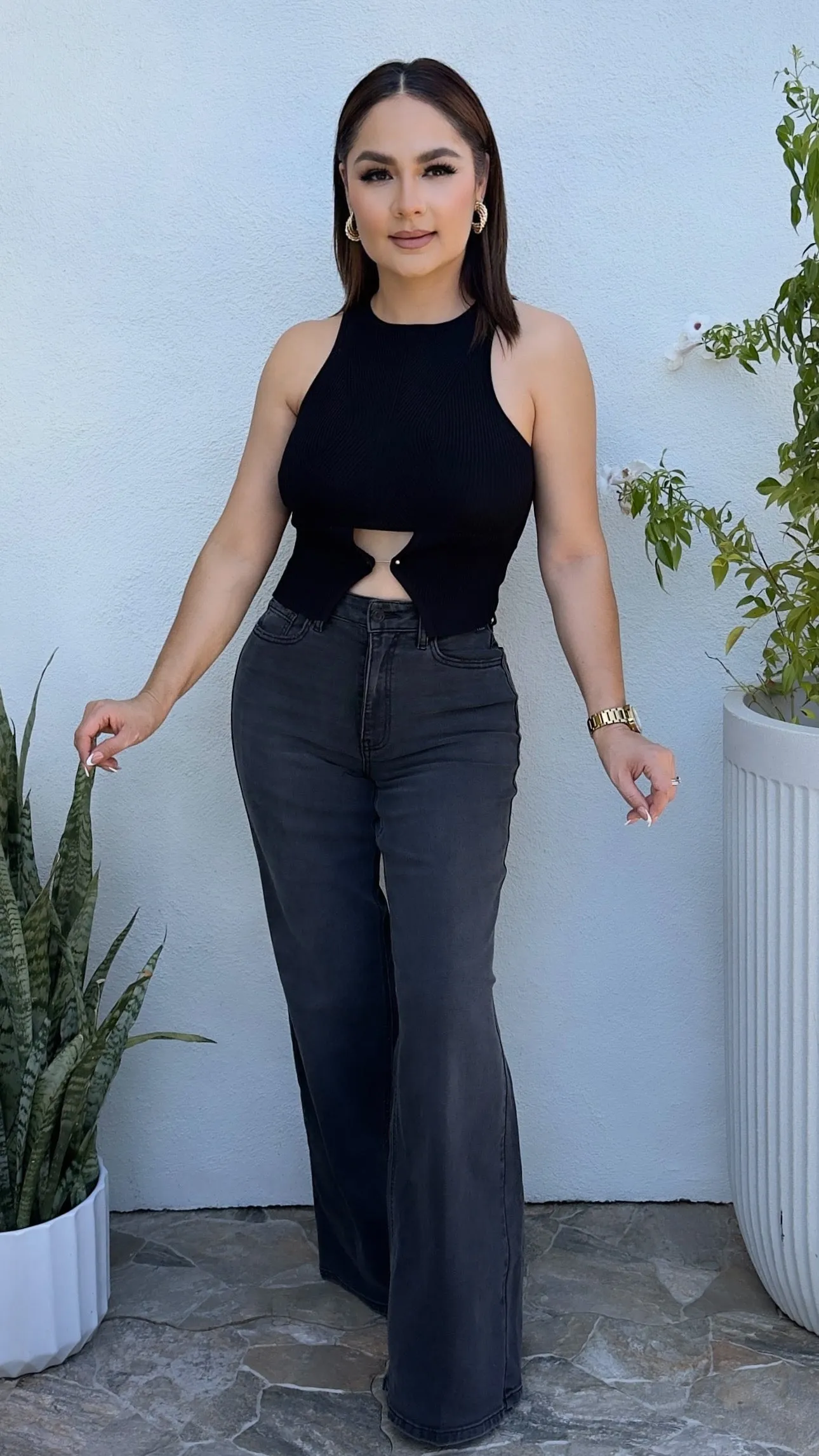 LAYLA BLACK TOP