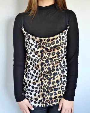 Leopard vibe cami