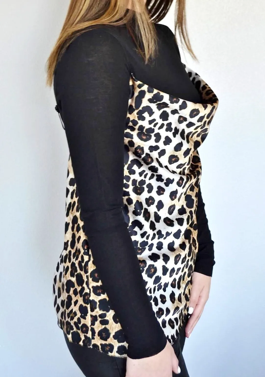 Leopard vibe cami