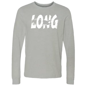 LI Offset Long Sleeve T-Shirt (Heather Stone)