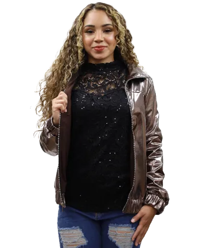 Liberty Wear Collection Tops: Reba Lace and Sequins