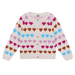Lilet Heart Multicolor Cardigan