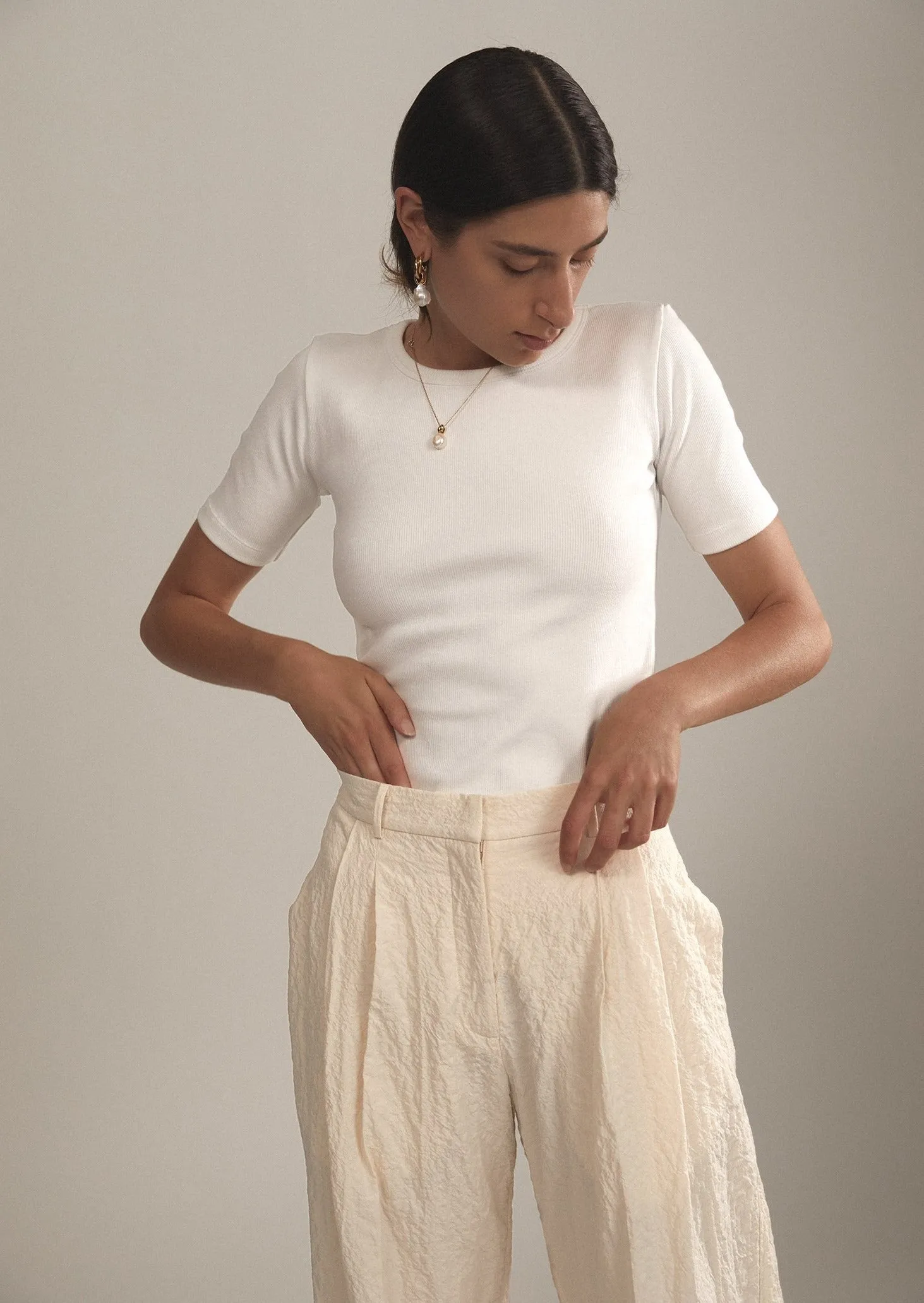 Lille Tee, White