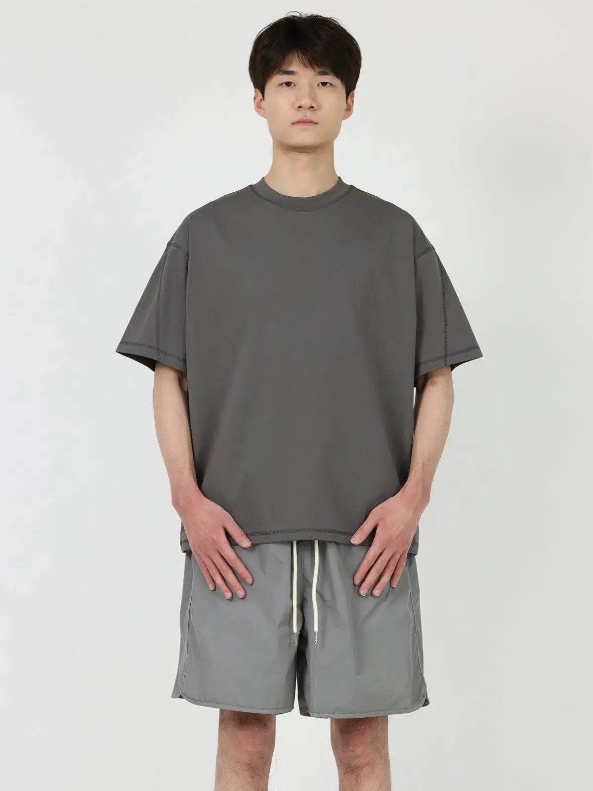 Loose Fit Solid Color T-shirt