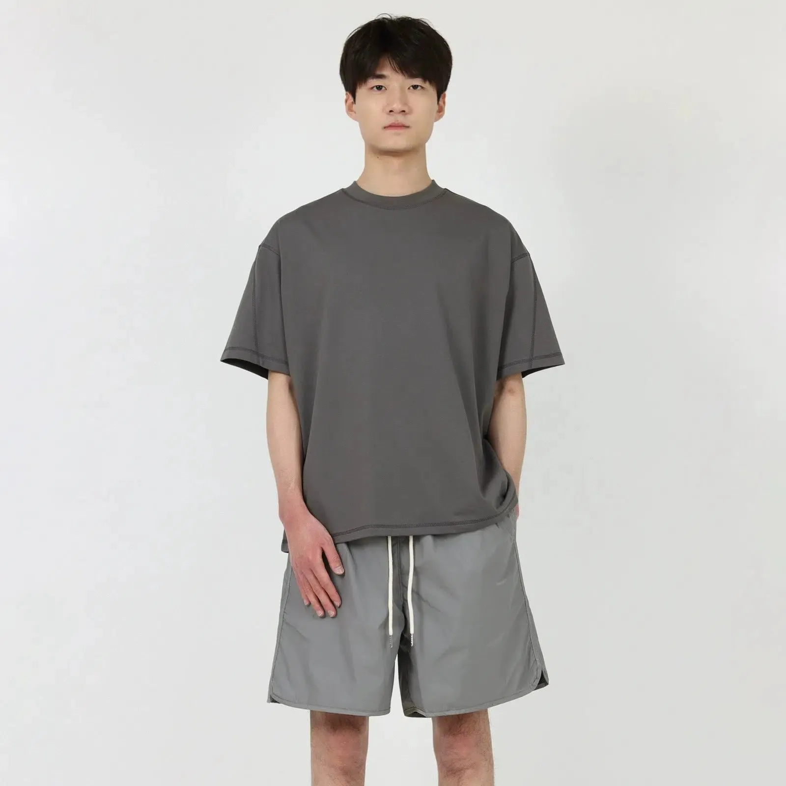Loose Fit Solid Color T-shirt