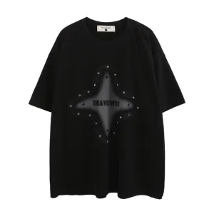 Loose Star Patch T-shirt