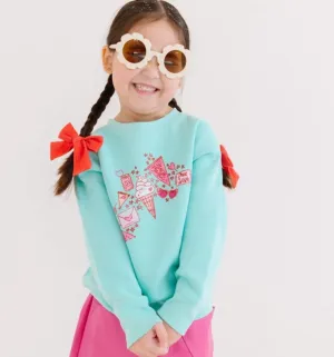 Love is Magic Valentines Day Kids Sweatshirt