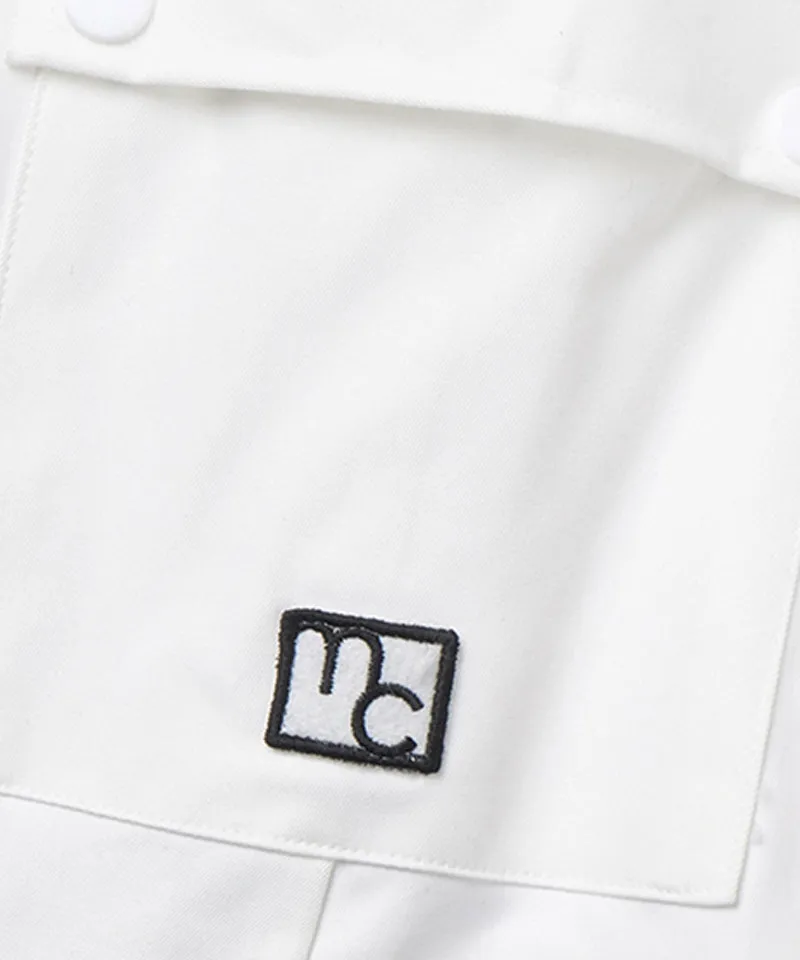 MACKY Golf: Cargo Pop Skirt - White