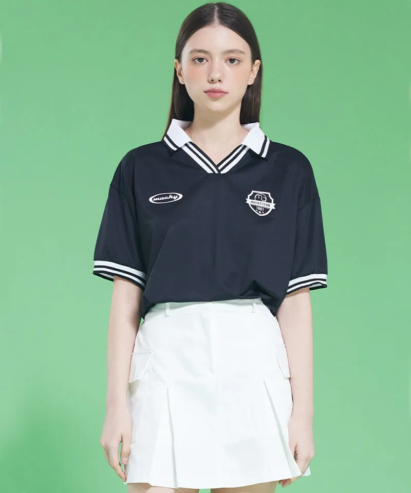 MACKY Golf: Cargo Pop Skirt - White