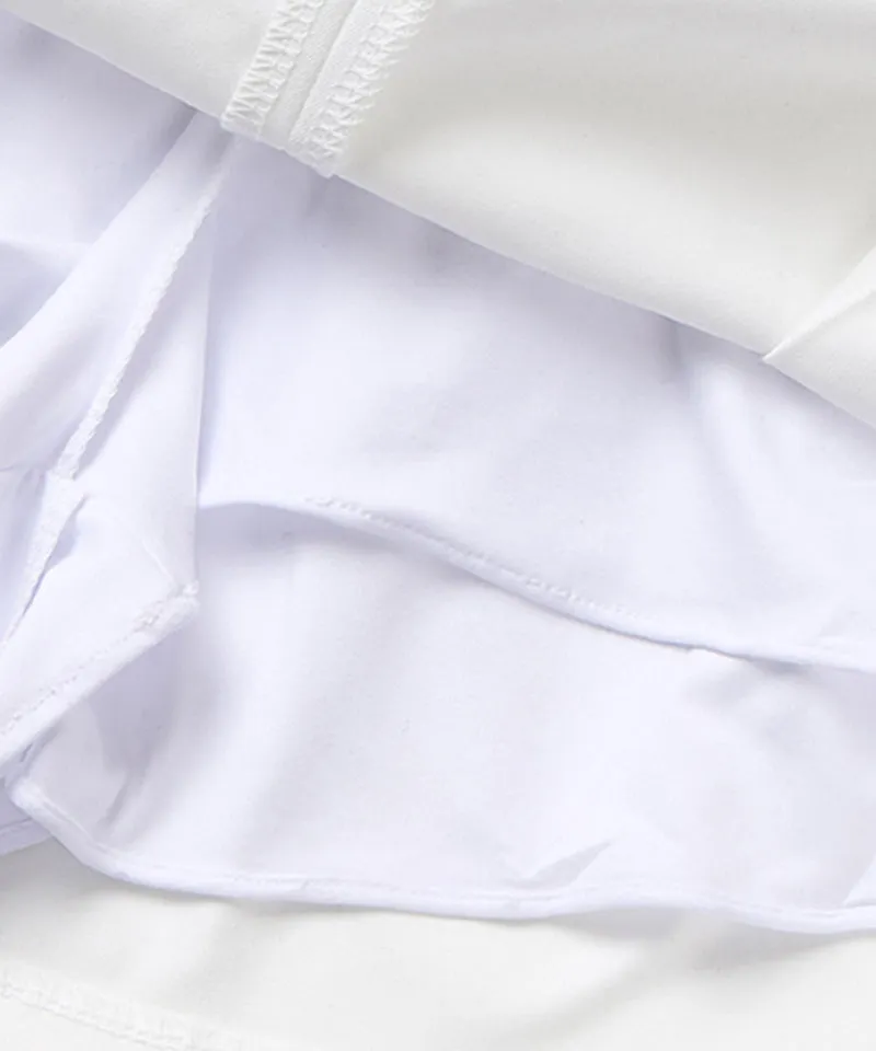 MACKY Golf: Cargo Pop Skirt - White