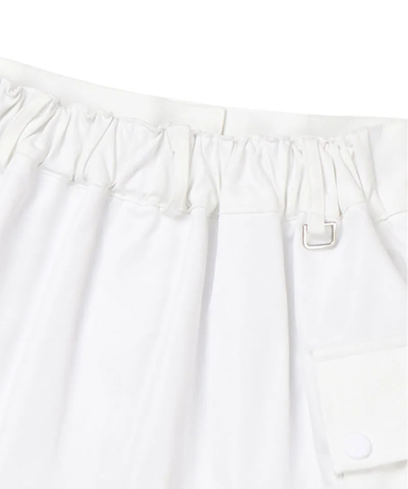 MACKY Golf: Cargo Pop Skirt - White