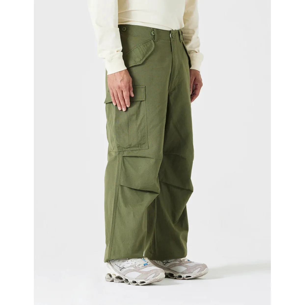Maharishi Men M65 Loose Cargo Pants Olive
