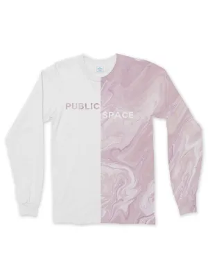 marble long sleeve t