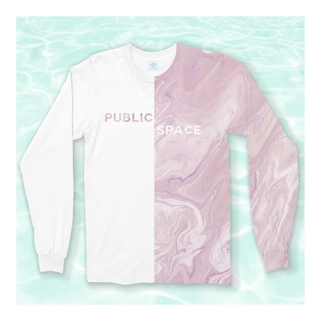 marble long sleeve t