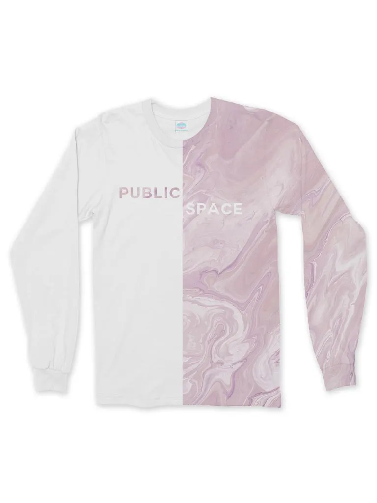 marble long sleeve t
