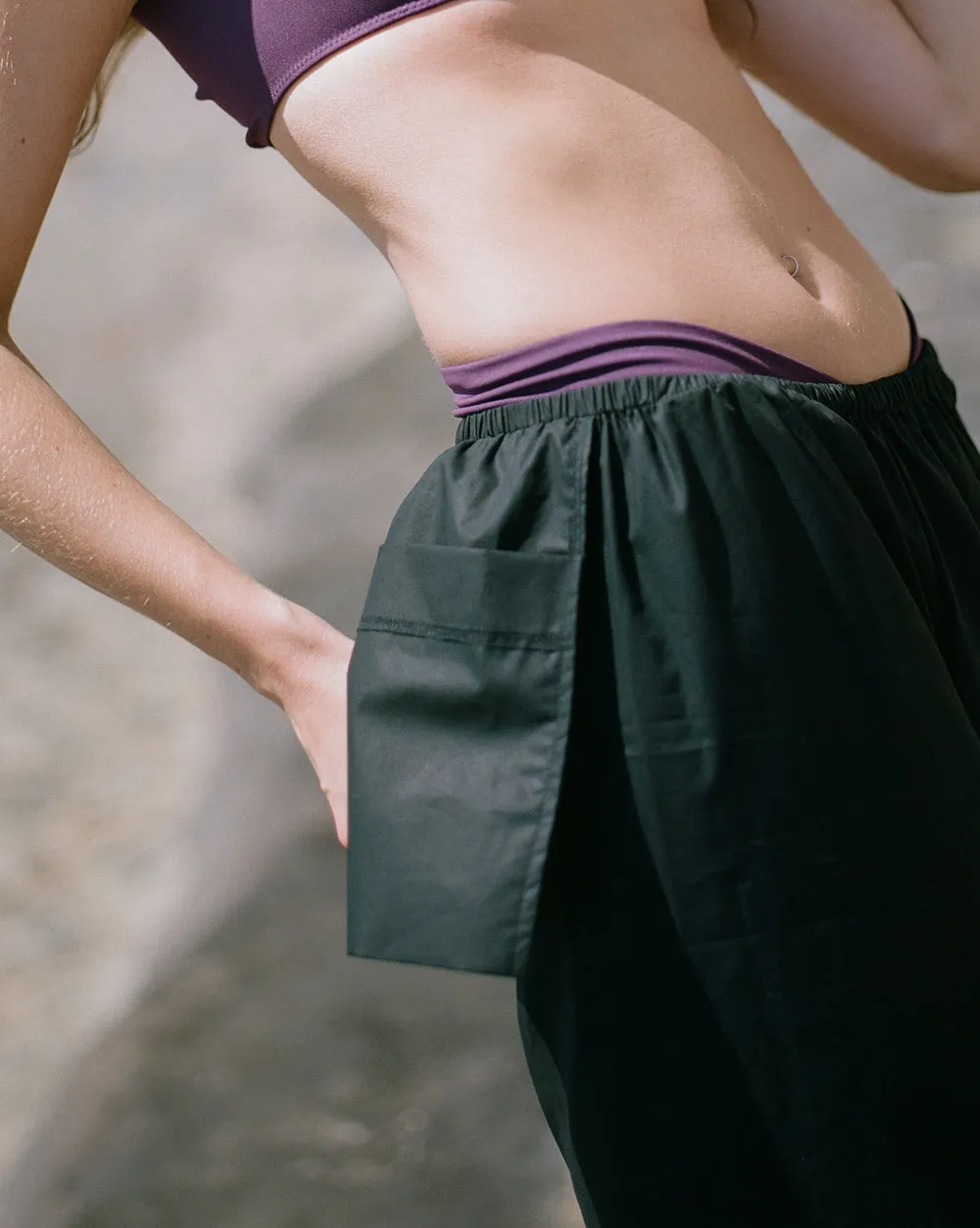 Margot Cargo Pant - Black (PO)