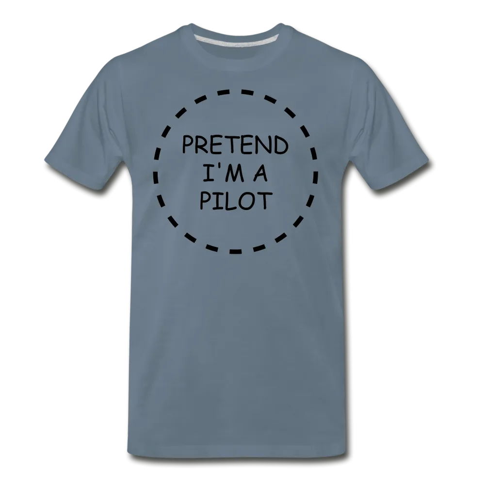 Men's Pretend I'm a Pilot Short Sleeve T-Shirt (More Colors)