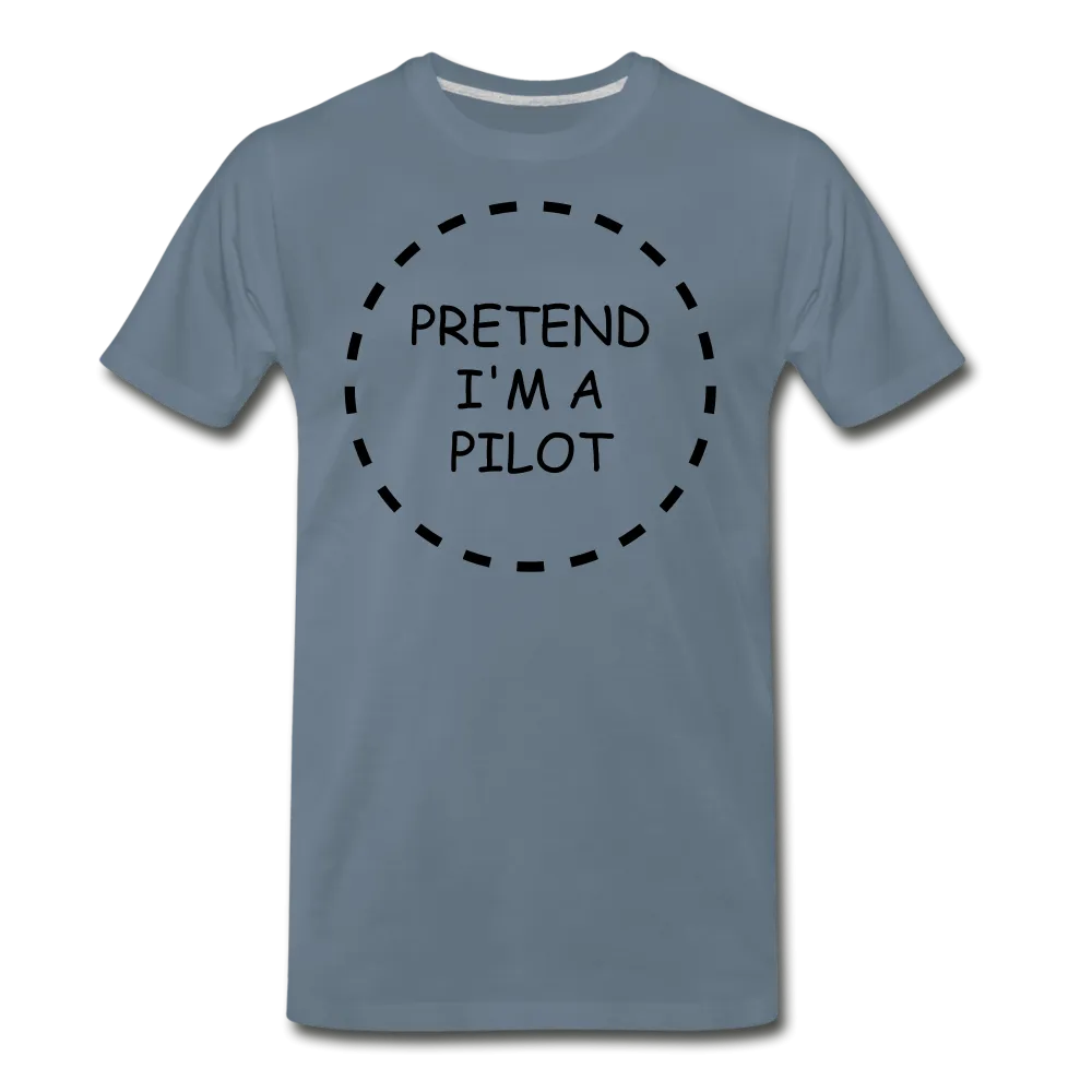 Men's Pretend I'm a Pilot Short Sleeve T-Shirt (More Colors)