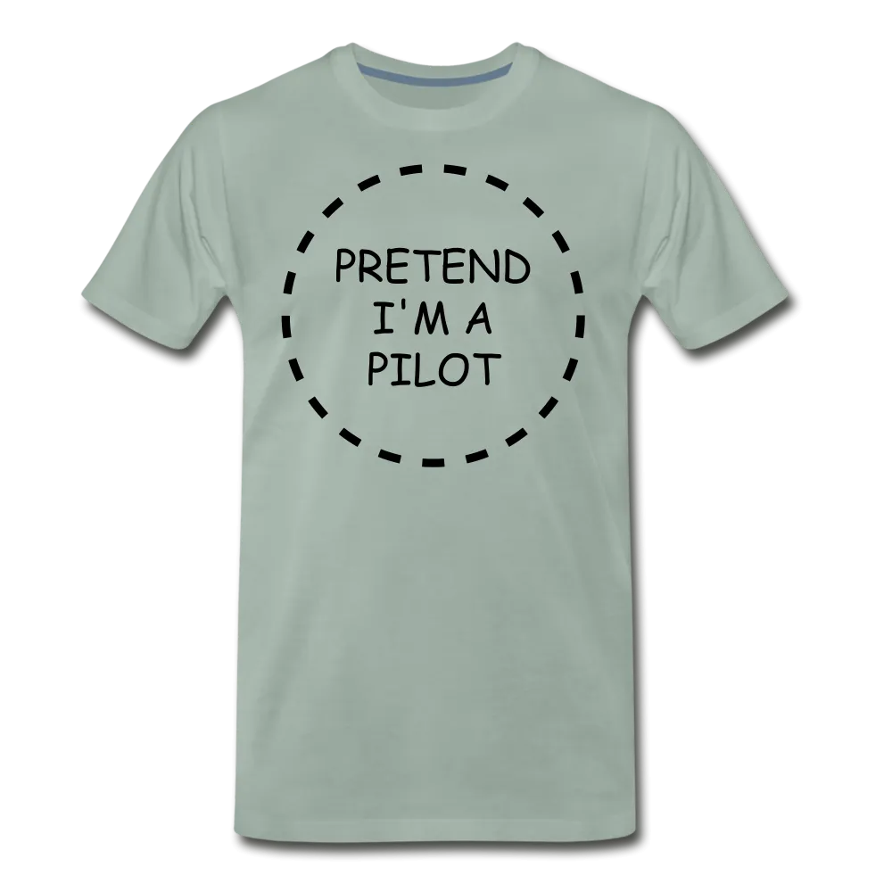 Men's Pretend I'm a Pilot Short Sleeve T-Shirt (More Colors)
