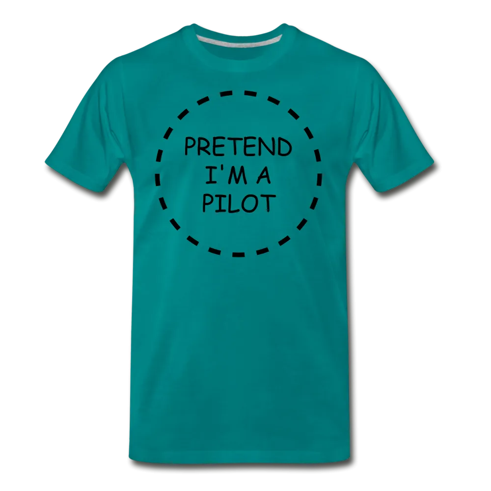 Men's Pretend I'm a Pilot Short Sleeve T-Shirt (More Colors)