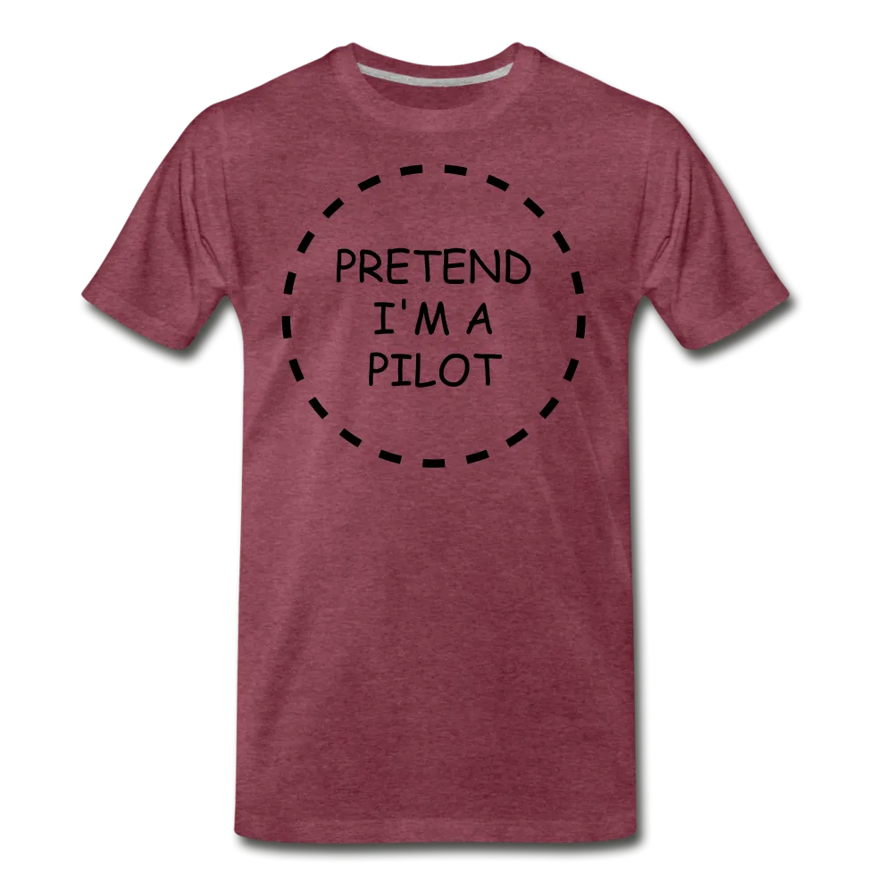 Men's Pretend I'm a Pilot Short Sleeve T-Shirt (More Colors)