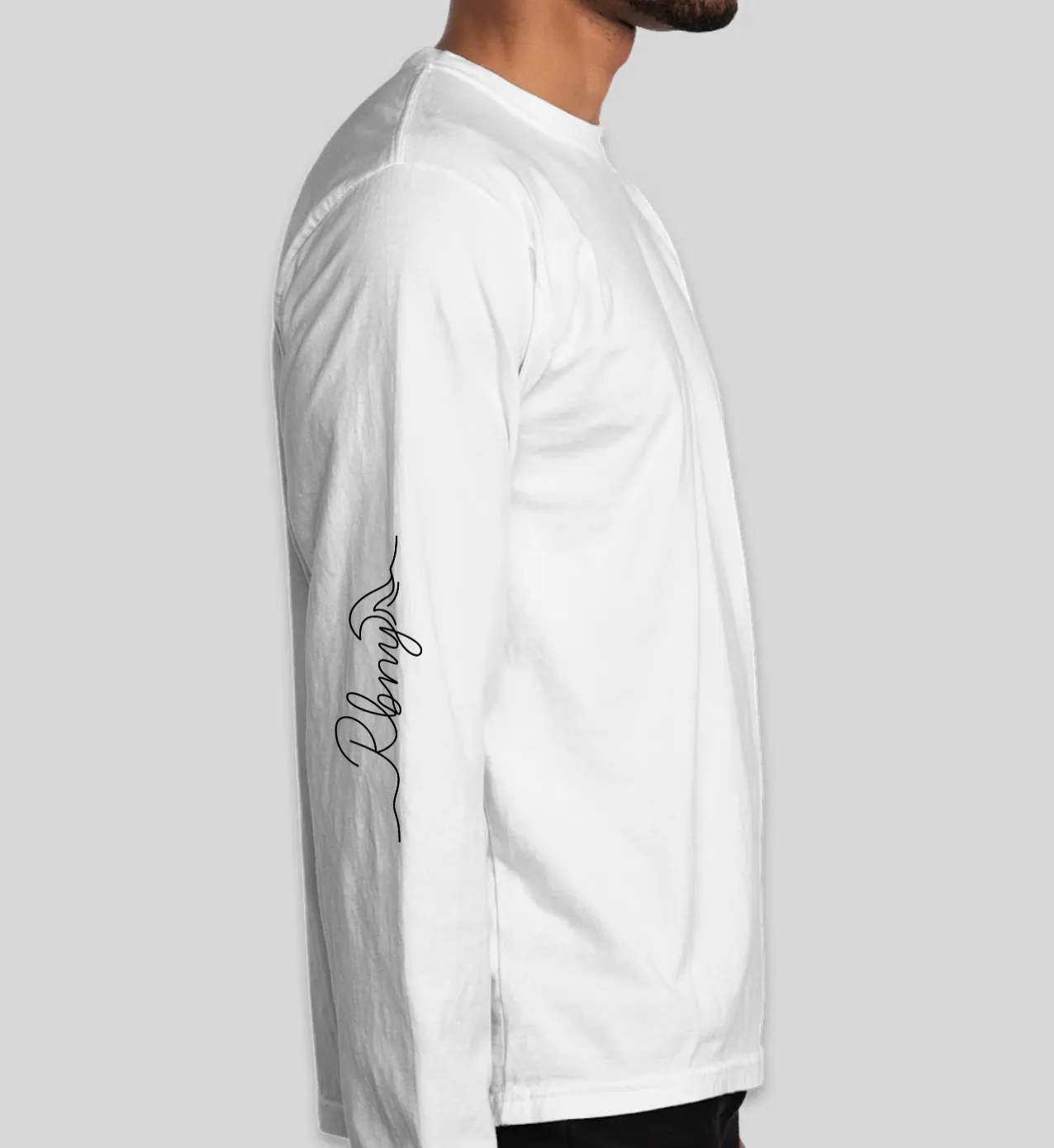 Men's RBNY Signature Long Sleeve Tee White