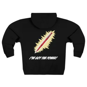 Men's Red Pen Power Full Zip Hoodie