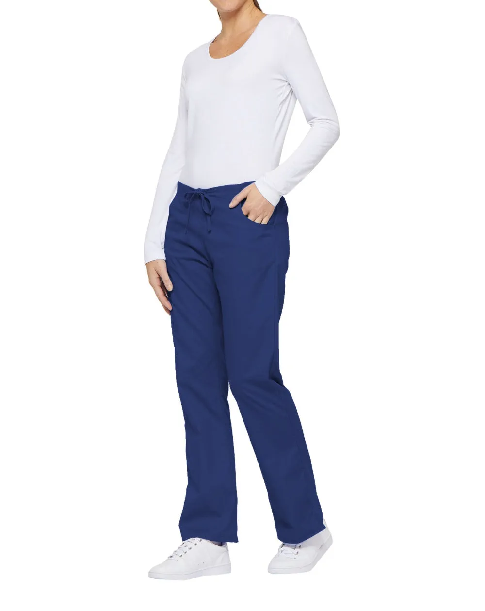 Mid Rise Drawstring Cargo Pant