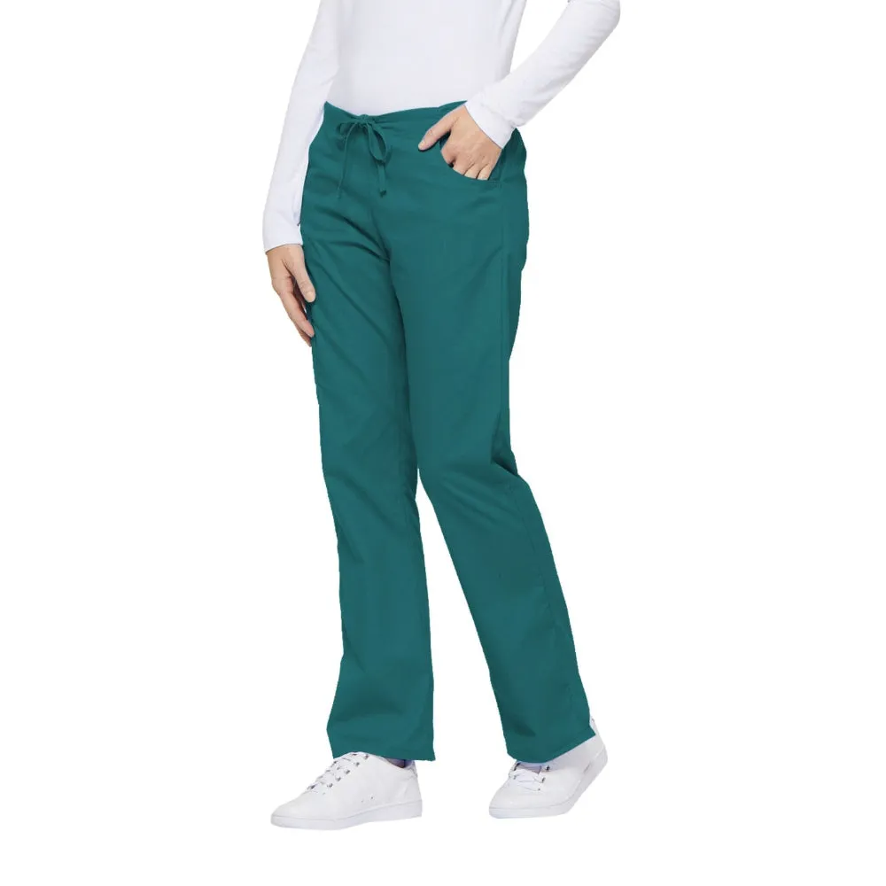 Mid Rise Drawstring Cargo Pant