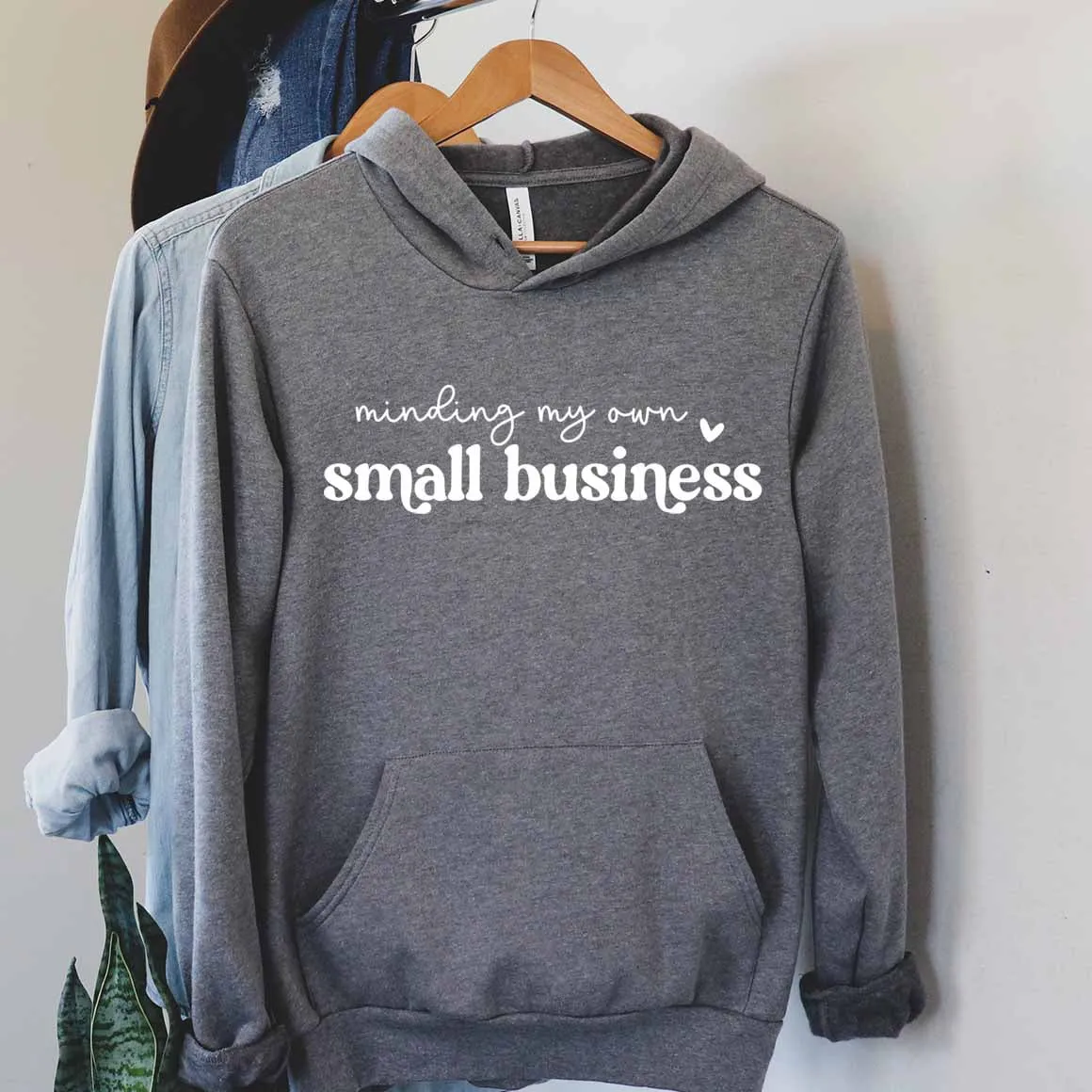 Minding My Own Small Business Hoodie